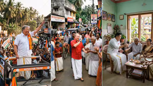 Special news Kerala poll campaign AI video